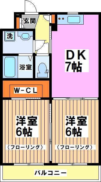 レジディア吉祥寺 間取り