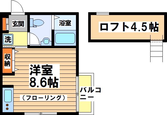 コアパレス常葉3 間取り