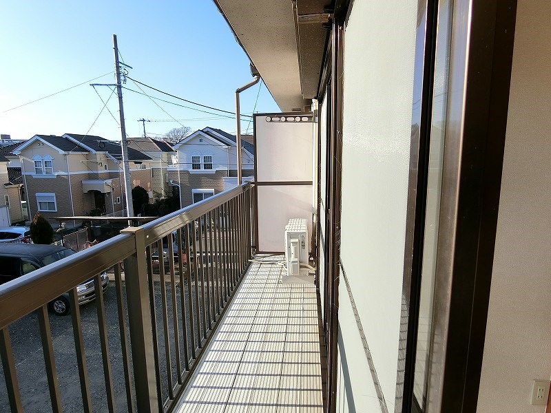 ペアシティハクバ3 ベランダ