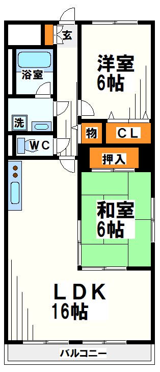 High West（ハイウエスト） -弊社管理物件- 間取り