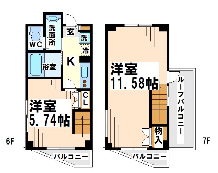 プレジール千歳烏山 間取り図