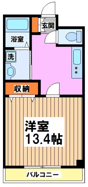 パレスジョージタウン 間取り