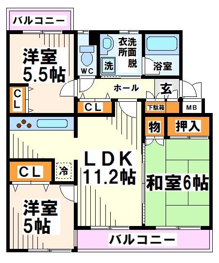 ビュークレスト 間取り