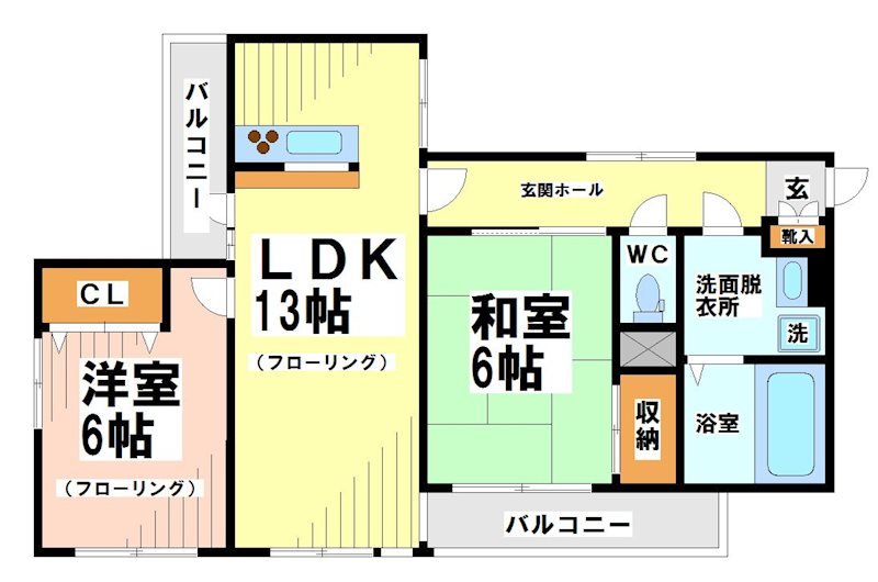 テラス浜田山ガーデニア 間取り