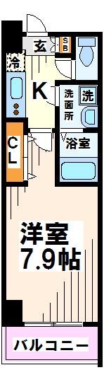 T.P.Cレジデンス府中  間取り