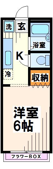 メゾン武蔵野 間取り図