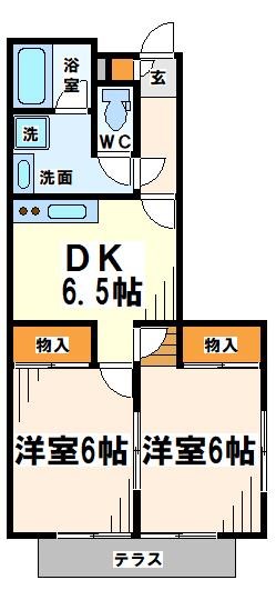 クリオコート西府II 間取り