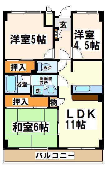 パークアベニュー 間取り