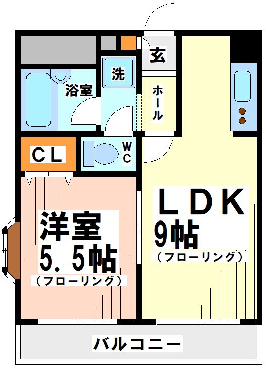 ピアサン烏山 間取り