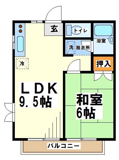 グレンアミニティII 間取り