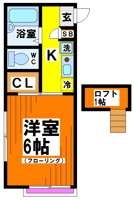 東京都世田谷区松原６丁目 間取り
