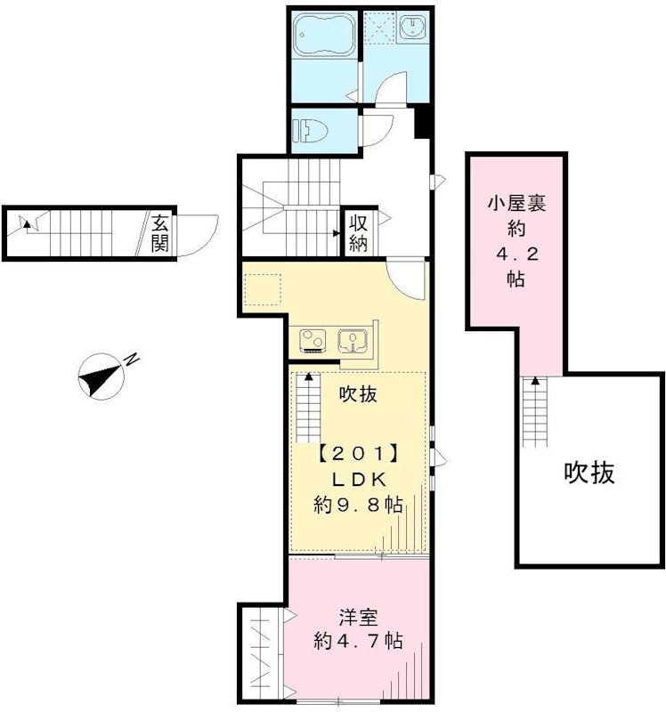 ボヌール　ハル 間取り