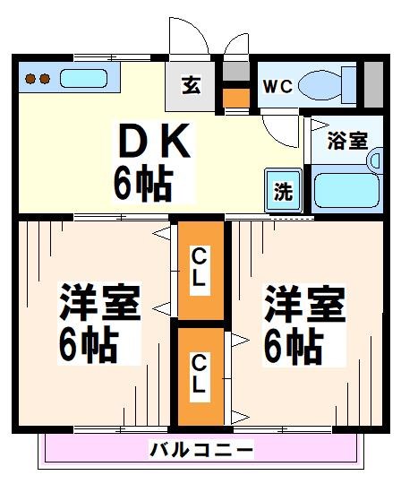 本町グリーンコーポ 間取り
