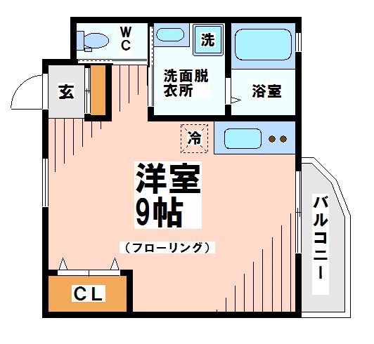 コーポICHIYOSHI 間取り図