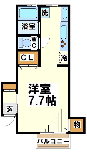 パッソ （2月～3月入居相談可能） 間取り