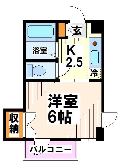 ガストハウス府中 間取り