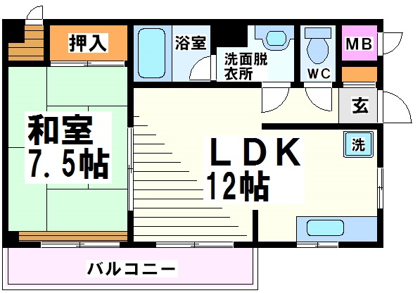 サンシモヤマ 間取り