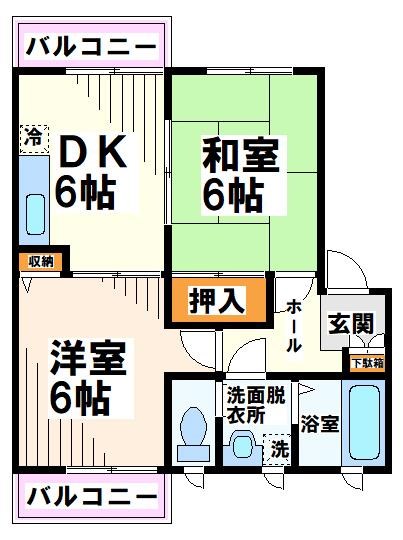 ベラカーサ白糸台 間取り