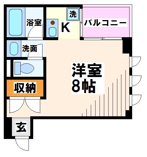 松村マンション(当社管理物件） 間取り