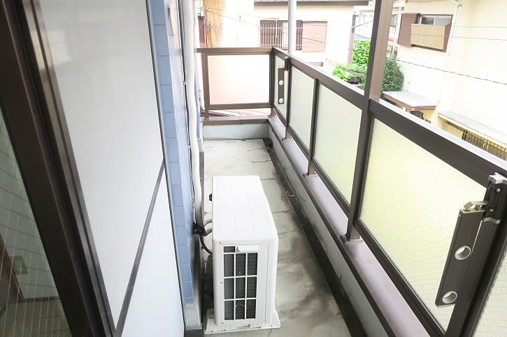 グランデエル　当社管理物件 ベランダ