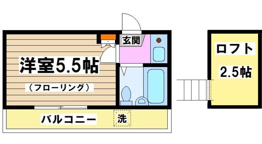 レオパレス吉祥寺第一 間取り