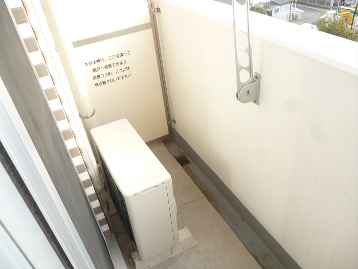 コンテント府中  ベランダ