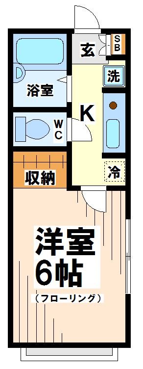 ケイズハウス  間取り