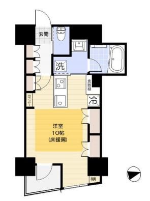 ベルジェンド三鷹ラ・ヴィエ（再契約型） 間取り図