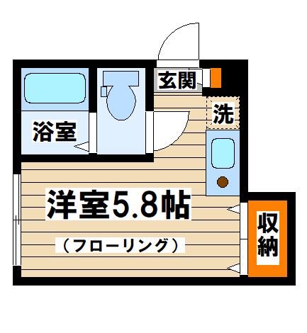 バーミープレイス吉祥寺Ⅱ 間取り