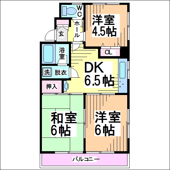 センチュリー三鷹第２ 間取り