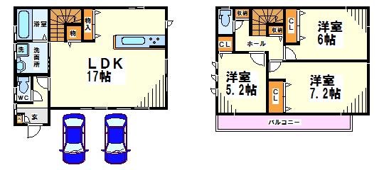 K'S　SQUARE 間取り