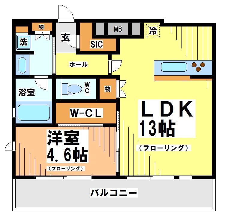 アジールコート桜上水 間取り