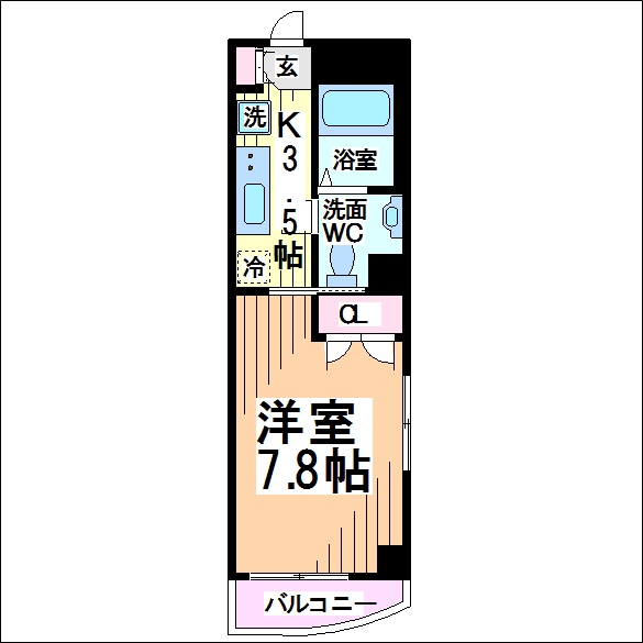 カーサフェリーチェ吉祥寺 間取り