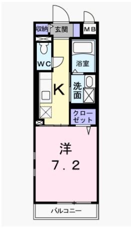 フィオーレ三鷹台 間取り