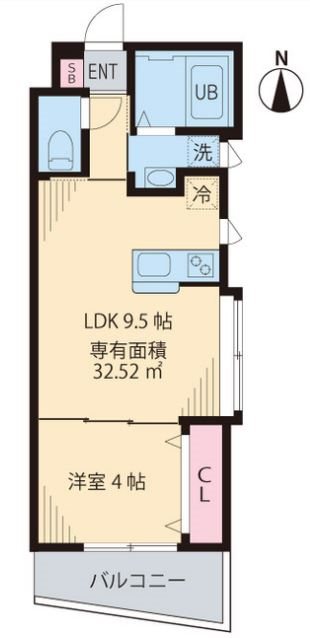 コンフォートヴィラ吉祥寺 間取り