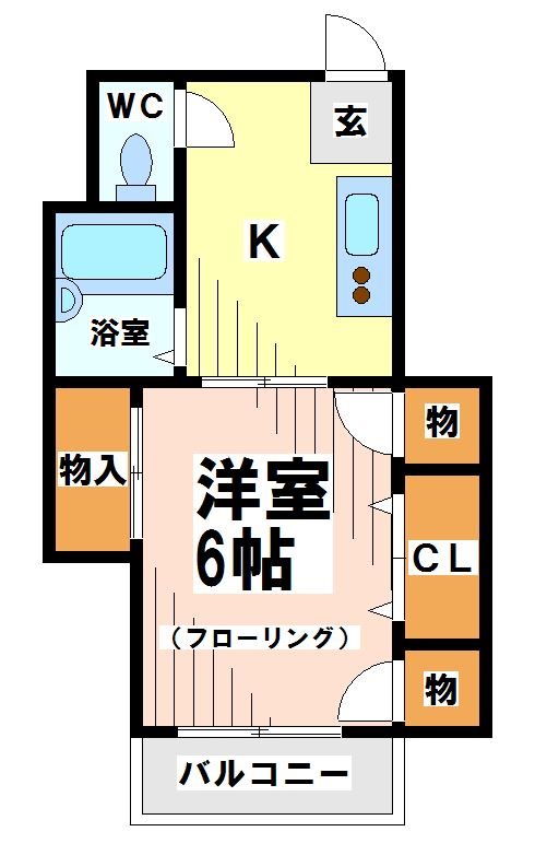 ユタカハイム    間取り