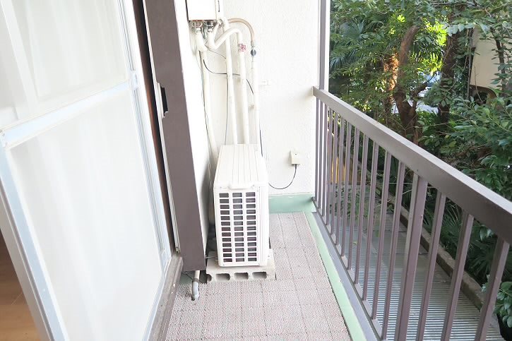 ユタカハイム ベランダ