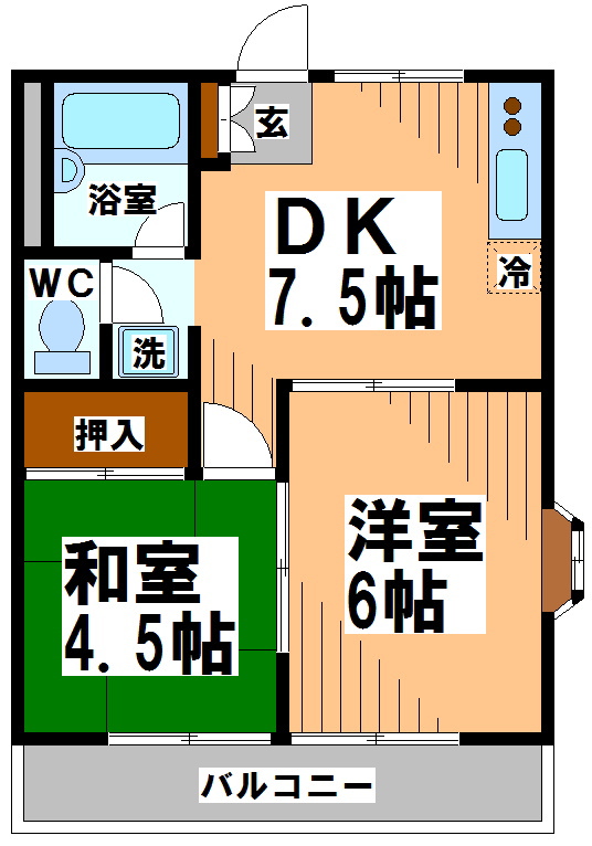 レイクサイド善福寺 間取り