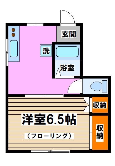 メゾンヤマモ 間取り図