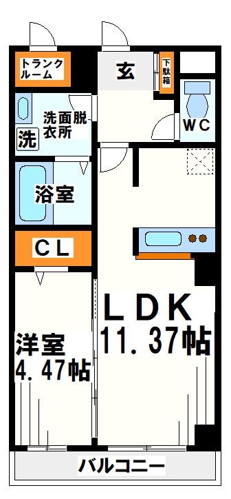 ロイヤルスプリング 間取り図