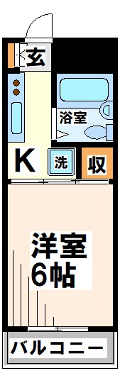 グリーントップXI　当社管理物件 間取り