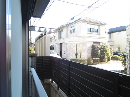 フィオーレハウス  ベランダ