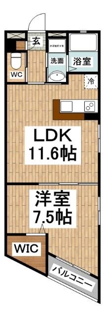 SNOW　PINE牟礼 間取り