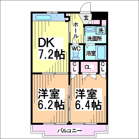 レジディア吉祥寺 間取り