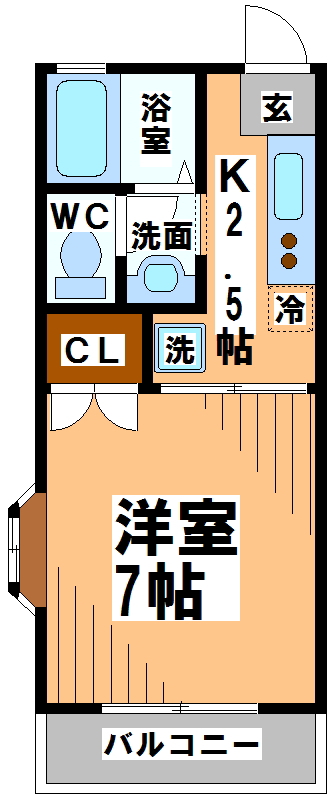 ヴィラ武蔵野 間取り