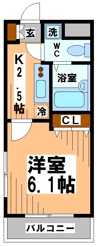 サザンパーク吉祥寺 間取り