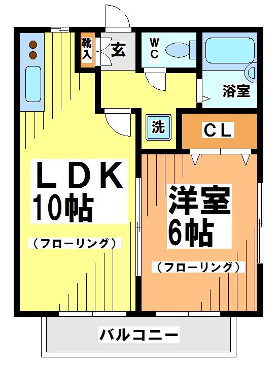 フルール松原　弊社管理物件 間取り