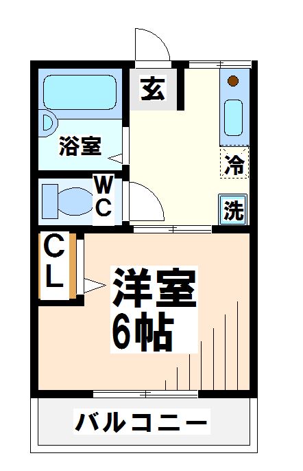 シティハイム小林  間取り