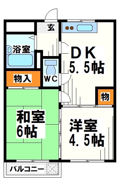 第12通南ビル 間取り