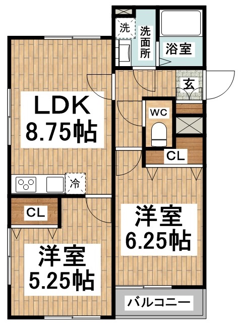 パインプラッツ 間取り